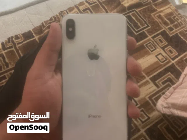 ايفون اكس ماكس نضيف بدون ملحقات دبل شريحه الجهاز