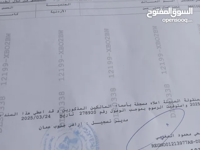 Residential Land for Sale in Amman Al-Rajila
