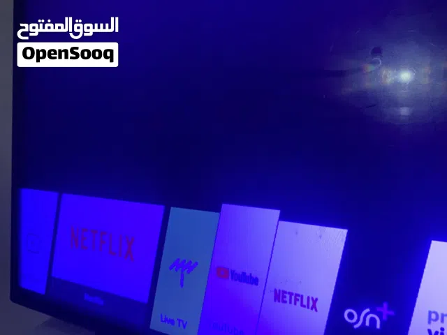 شاشة LG smart Tv ما عليها شي بس يوجد شي بسيط فيه