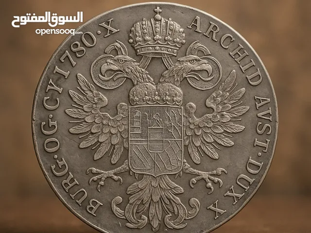 عملة نادرة: تالر ماريا تيريزا الفضية (Maria Theresa Thaler) (فضه)
