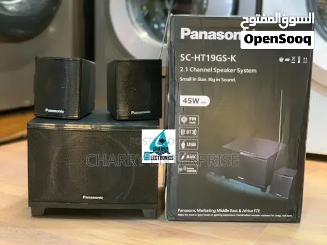 مضخم سماعات اصليه نوع باناسونيك مع خاصيه بلوتوث وراديو مدمج