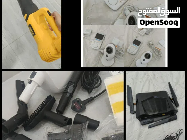 احهزه كهربائيه منفاخ هوائي مكنسة بخاريه كامرة مراقبة اابيبي مودم مقوي
