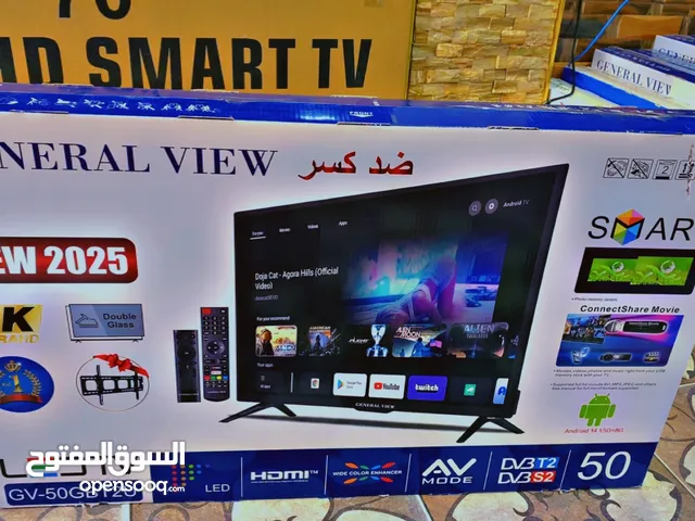 General View LED 50 inch TV in Amman