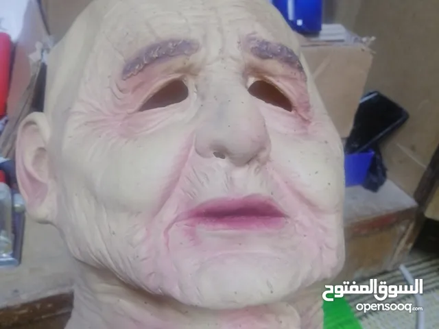 قناع وجه رجل عجوز  حقيقي  جلد للبيع