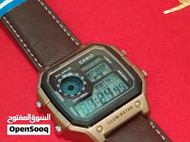 ساعه كاسيو الخارطه
