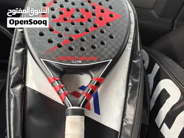 Padel racket دنلوب ايرو ستار لايت (مع جنطه تويو) كالجديد