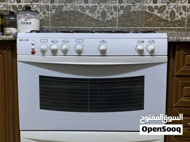 فرن غاز 5 عيون ماركة هاي لايف للبيع