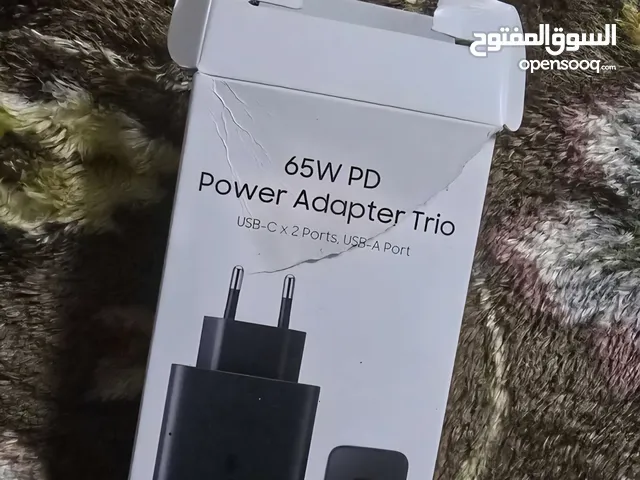 شاحن سامسونج 65 واط الاصلي ( 3 مداخل )