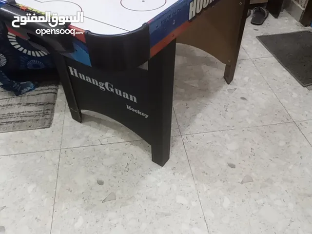 Air Hockey table game with fan and accessories