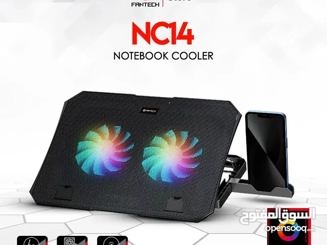 مراوح مع ستاند مميز من fantech NC14 لابتوبات تمتع بتجربة تبريد مميزة