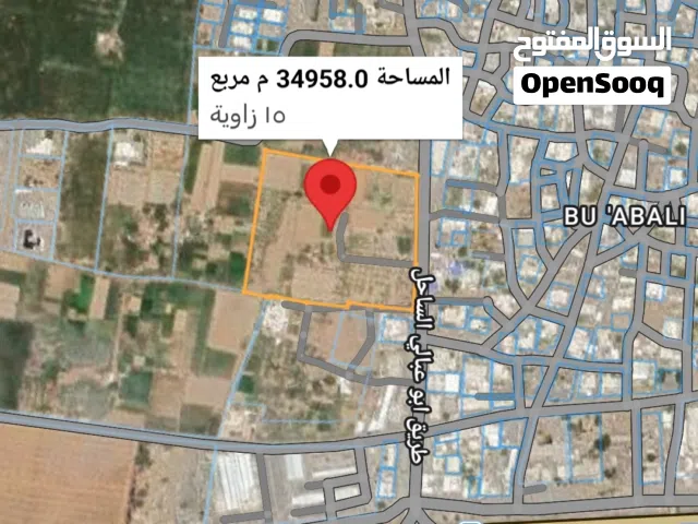 للبيع أرض زراعية فضاء في المصنعة منطقة المغسر