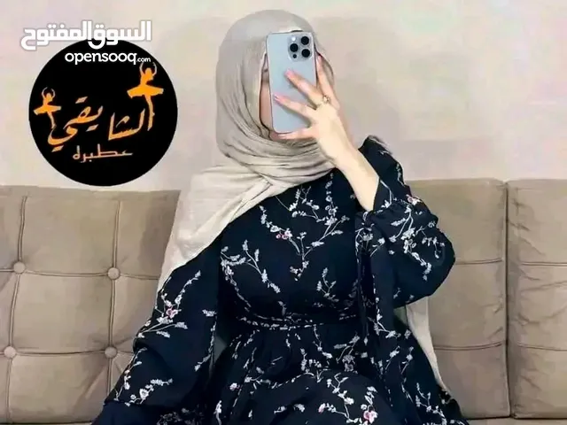 فستان لون كحلي خامه صوفت ناعم