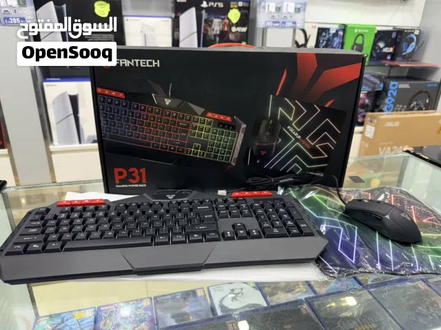 تجميعة قيمنق فانتيك P31 كاملة 3 في 1 جديدة بالكرتون - Fantech P31 Hero Combo
