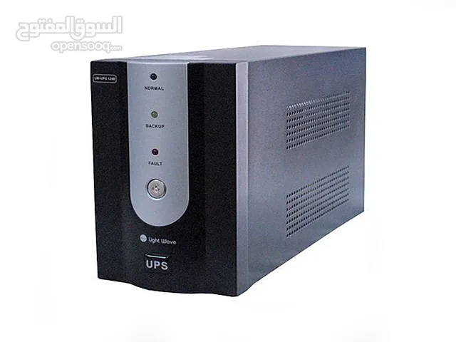 خازن كهرباء ومنظم كهرباء 1200va UPS