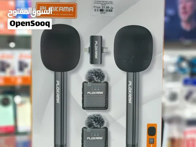 Brand New Plokama Lavalier Mic in Oman  2.4GHz wireless  1 Year Warranty