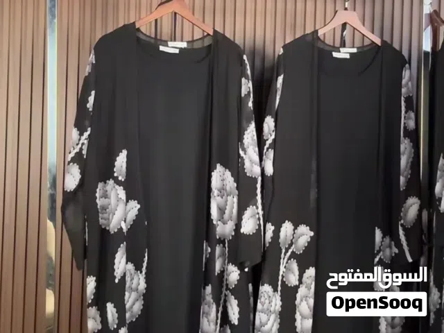 عبابات نيوكلكشن شيفون من قطعتين ولا أروع من كذا