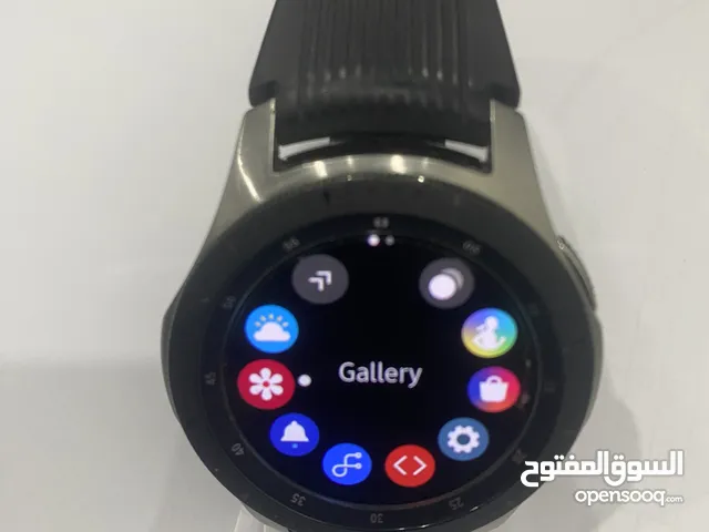 ساعة اندرويد سامسونج جالاكسي شبة جديدة معاها استيك هدية ما استخدم شاحن جديد ساعة ممتاذة