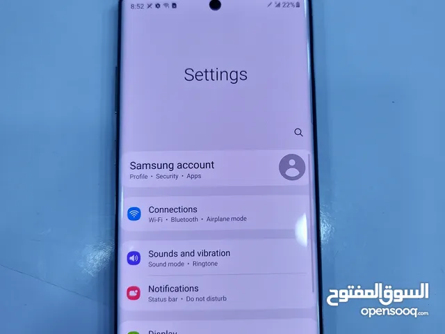 Samsung Galaxy Note 10 Plus 5G 256 GB in Sana'a