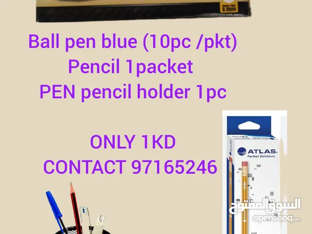 Amazing offer!!  Ball pen blue, Pencil, Pen pencil holder
