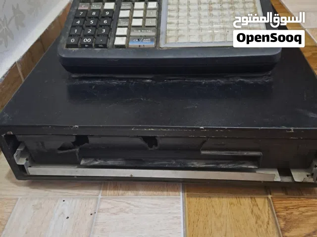 جهاز كاش كاسيو مستعمل لمحلات البقالة و المطاعم والمحلات التجارية العامة.