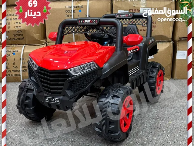 سياره ( جامبو ) 4 دبل ماتور تناسب من عمر 1 الي 7 سنوات حسب حجم الطفل .