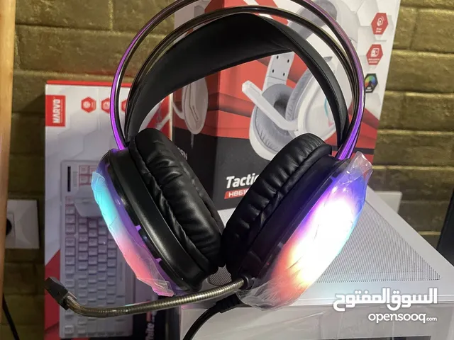 هيدفون مضيء خرافي محيطي يو اس بي 7.0 فقط بـ 50 شيكل