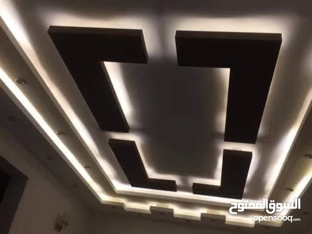 جبس بورد وكافة اعمال الديكور الداخلي وبديل الخشب والرخام والشيبورد والتشطيبات بأنواعها