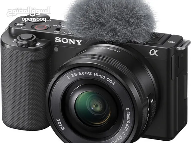 Sony ZV-E10 Mirrorless Camera with 16-50mm Lens and Accessories Kit (Black)