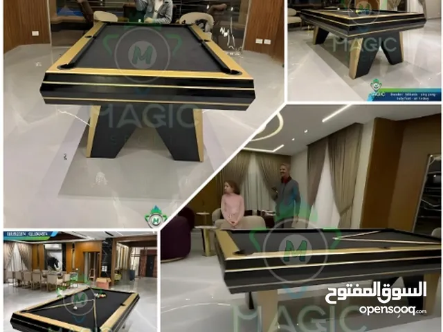 طاولات بلياردو مودرن حديثه متعددة الوظائف والاستخدام تصلح للاستخدام المنزلي الشخصي خامات اسعار جودة