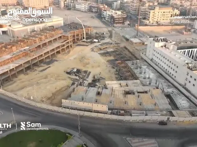 عيادتك ف التجمع ف الحي الاول بوجهه أمامية 180 م ع ميدان البغدادي ووجهه جانبيه 60 م ع محكمة القاهرة