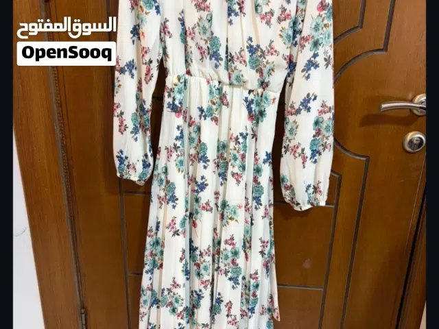 فستان ماكسي بكسرات
