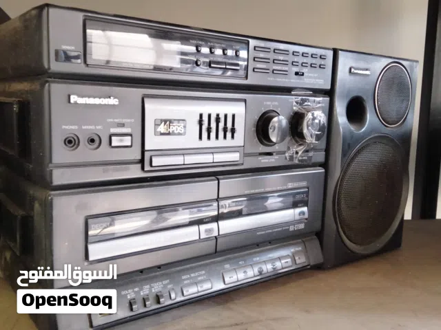 راديو ستيريو FM مع مسجل CD باناسونك