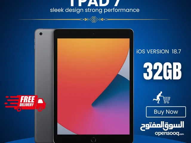 I PAD 7 32GB SILVER & GREY