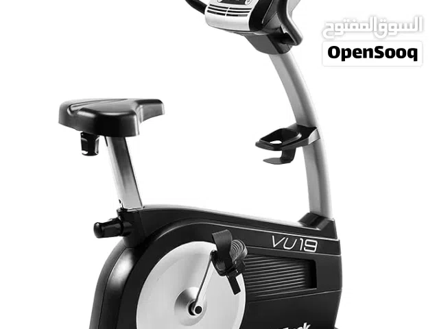 دراجة تمارين ثابتة NordicTrack Commercial VU 19 Upright Bike الذكية مع شاشة – أداء احترافي وكفالة
