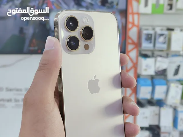 ايفون 13 برو 256 GB مستعمل بحاله الوكالة نسبة البطارية 92% شريحة نظامين رسمي اللون المميز الذهبي