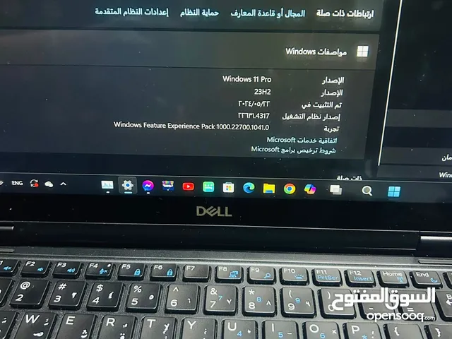 Dell touch laptop.