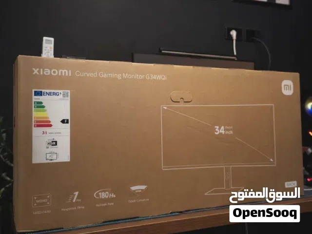 شاشة الشاومي 34 انش