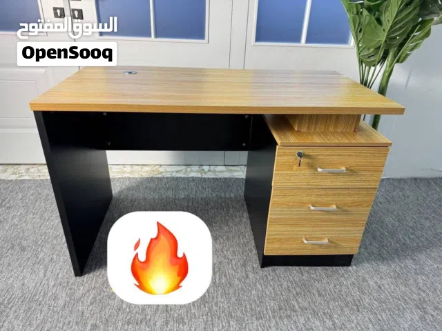 ميز مكتبي طول 120 عرض 60 ارتفاع 75 توصيل بغداد 5 المحافظات 10