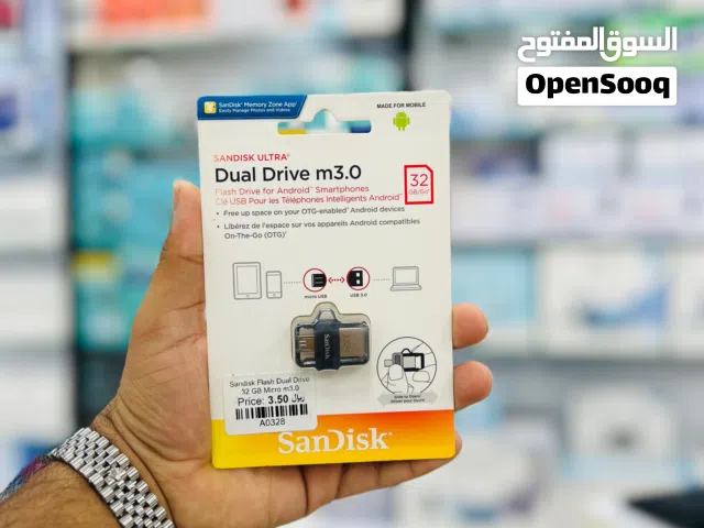 SanDisk Flash Dual Drive 32Gb Micro m3.0 in Muscat /Brand New
