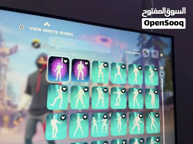 حساب فورتنايت نادر للإيجار