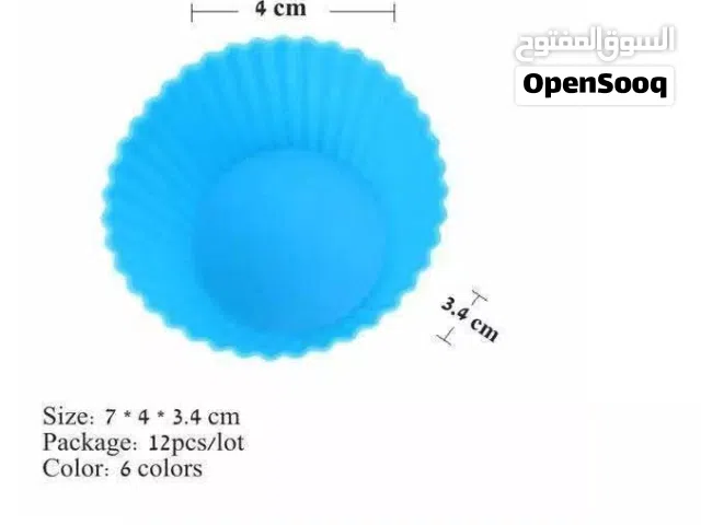 قوالب كب كيك سيلكون