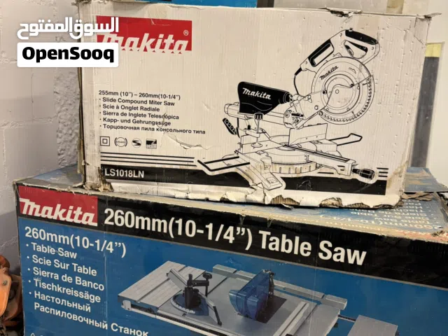 للبيع مناشير اصلية مكيتا شبة جديدة