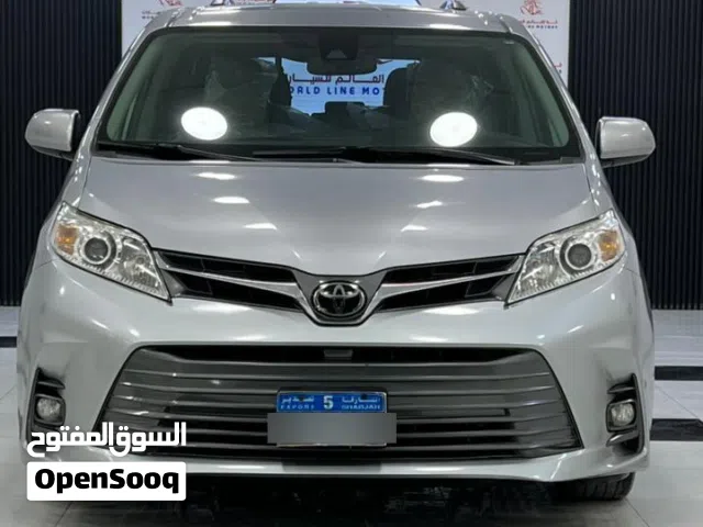 سيينا تويوتا XLE موديل 2018 توفرت في معرض خط العالم لسيارات سيارة عملية ومريحة