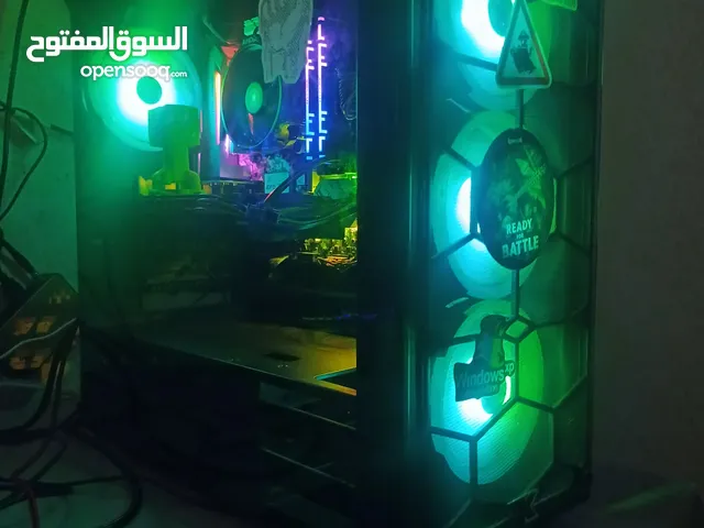 كمبيوتر ألعاب Ryzen 5 + GTX 1660 Ti  أداء عالي وتشغيل سلس  شبه جديد وسعر مناسب جداً