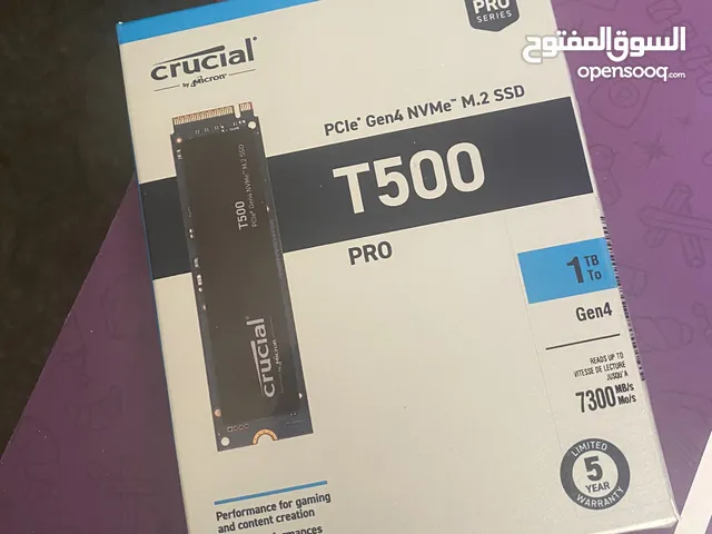 SSD 1TB Crucial T500 PRO للبيع