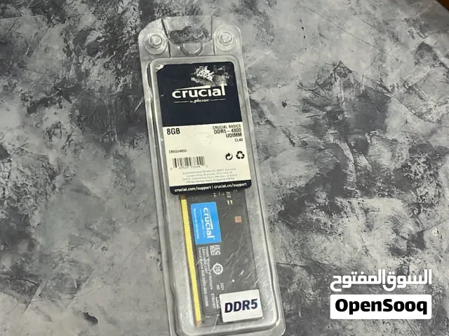 رام احترافي من شركه معروفه DDR5  8g