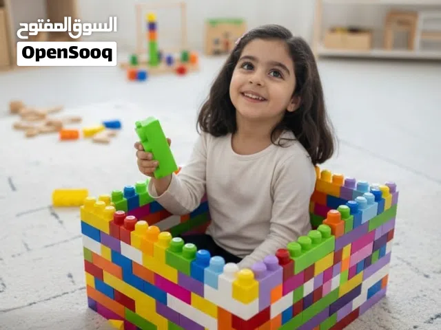 مكعبات اطفال حجم كبير امن للطفل