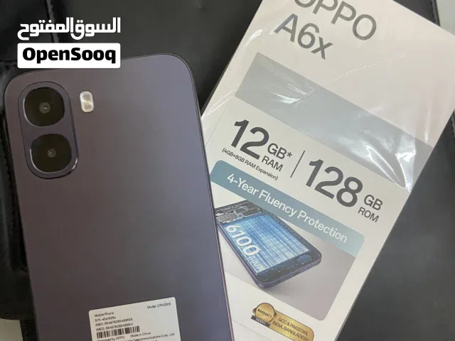Oppo A6x  جديد فقط مفتوح من الكرتون ضمان سنتين