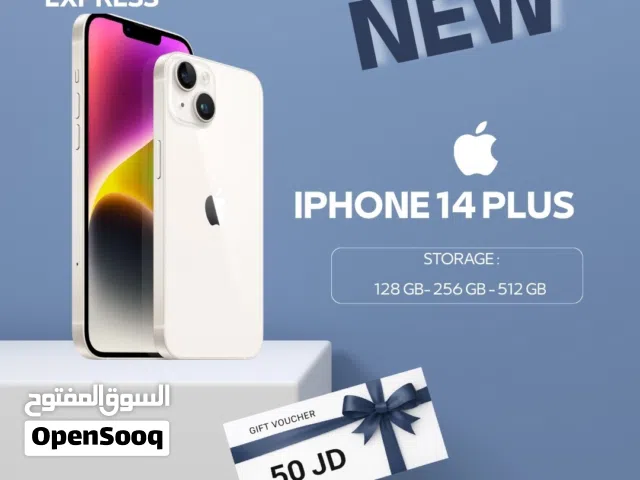 IPHONE 14 PLUS ( 128GB ) NEW /// ايفون 14 بلس ذاكرة 128 الجديد