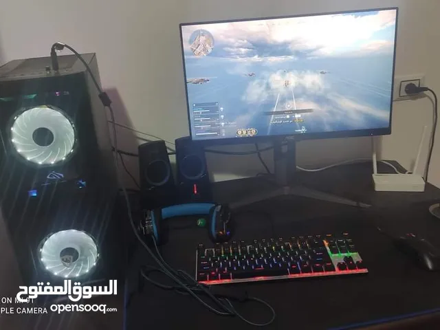 جهاز pc قيمنق كامل البيع مع بعضه فقط مكان مصراتة